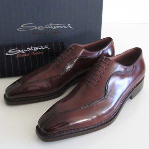 SANTONI Limited Crocodile trim Norvegese shoes 11 F 12 US